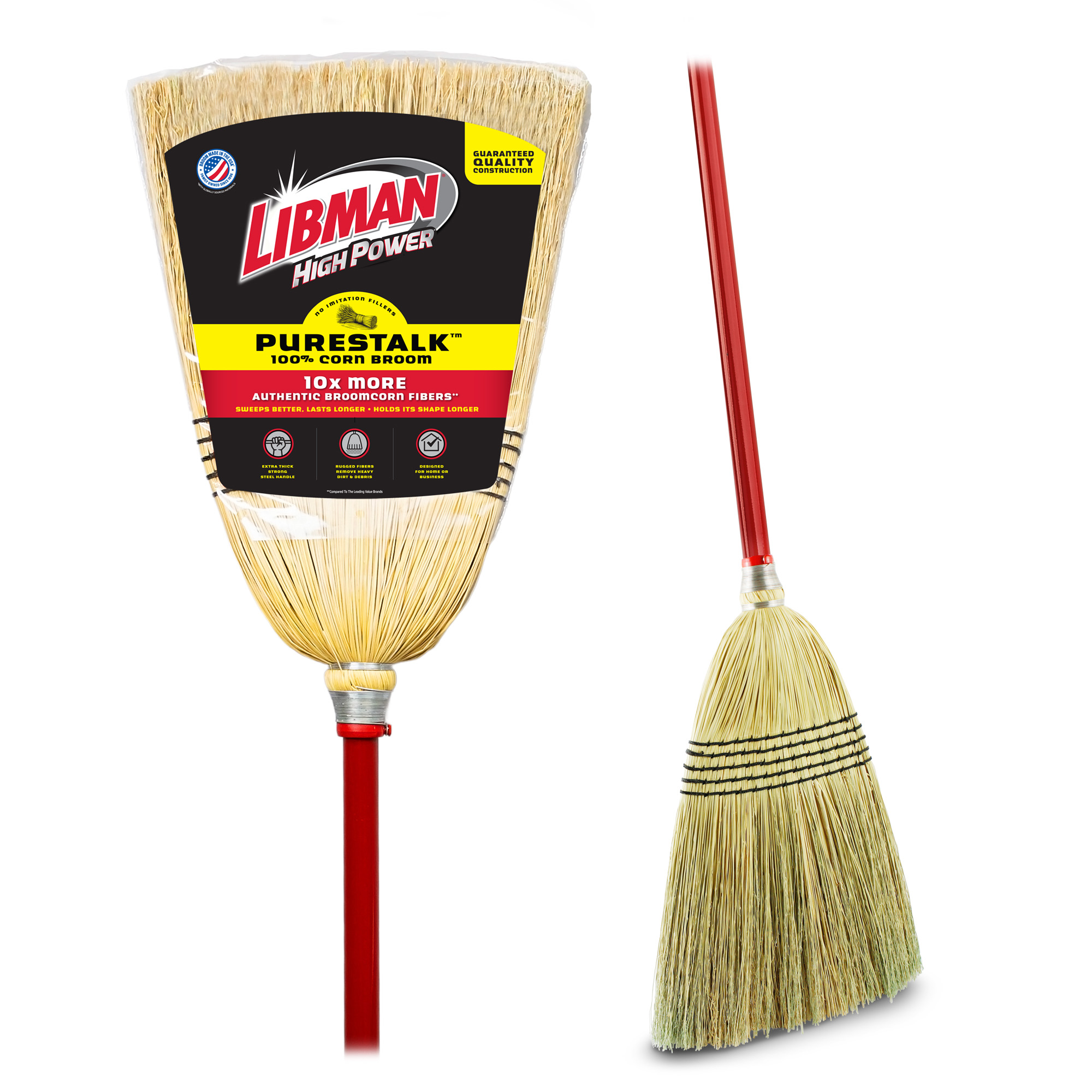 Harman Brothers（ハーマン・ブラザーズ）」ヴィンテージ・キルトピン 502 Janitor Corn Broom | Libman